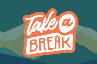 Visual graphic that describes this part of the agenda is a break for attendees.